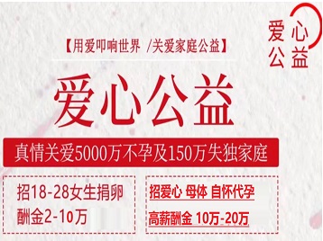 佛山市捐卵助孕生子 爱心志愿者招募
